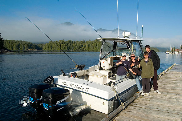 Lance's Sportfishing Adventures, Tofino Fishing Charters, Salmon